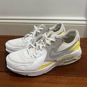 White and Yellow Nike Air Max